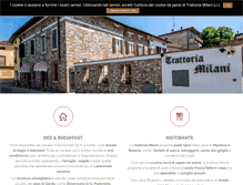 Tablet Screenshot of milanis.com